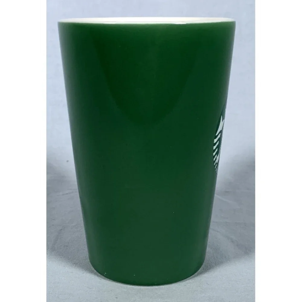 Starbucks Ceramic Coffee Mug Green 2021 12 Oz 5